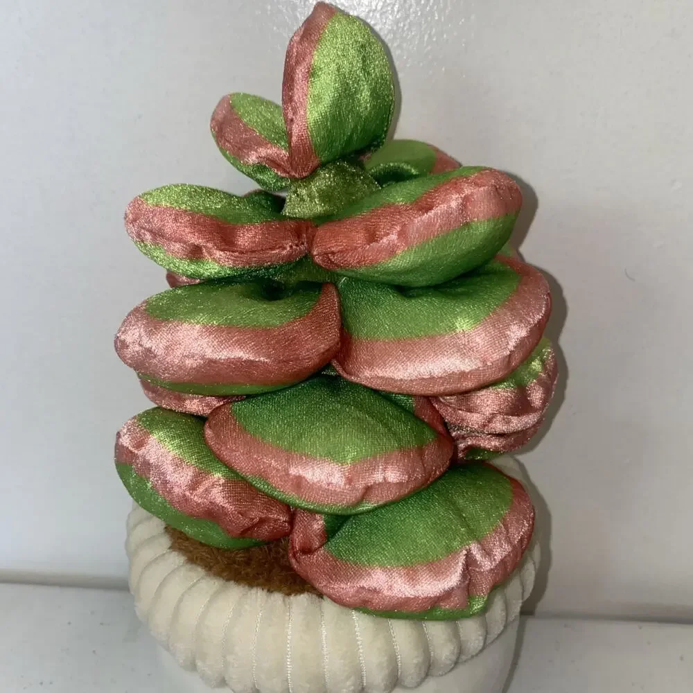 Succulent plush Greenhouse by Russ Potted Plant Plush Set
